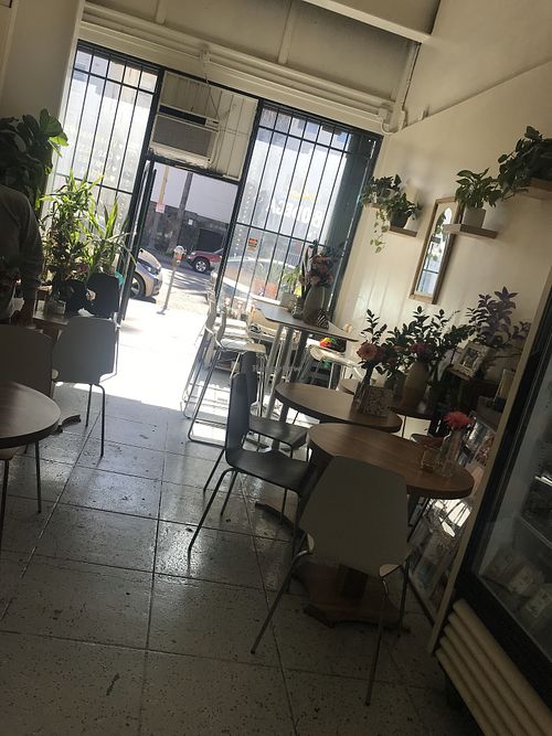 Dining  at LaRayia's Bodega in Los Angeles