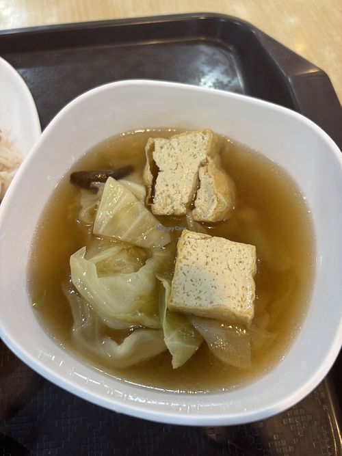 Soup  at Happy Vegan - สุขใจมังสวิรัติ in Bangkok