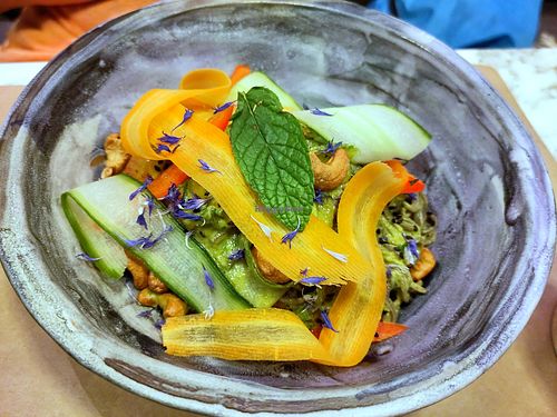 Pad thai at Winners Vegan Restaurant in Athens