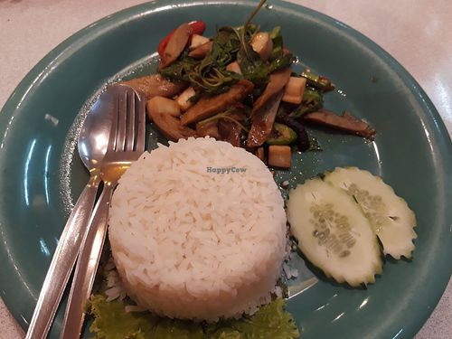 Pad grapow at G-Long in Chiang Mai