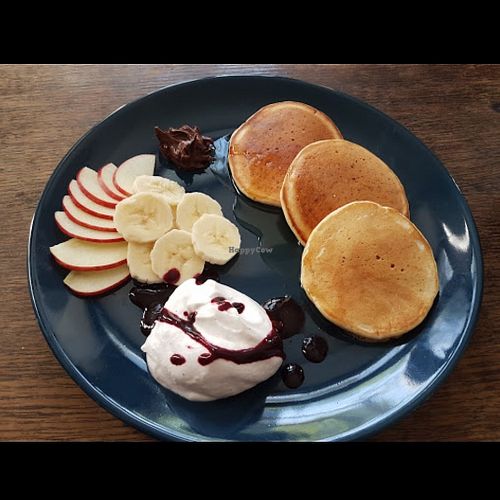 Pancakes at Café Rebel Milo in Leipzig