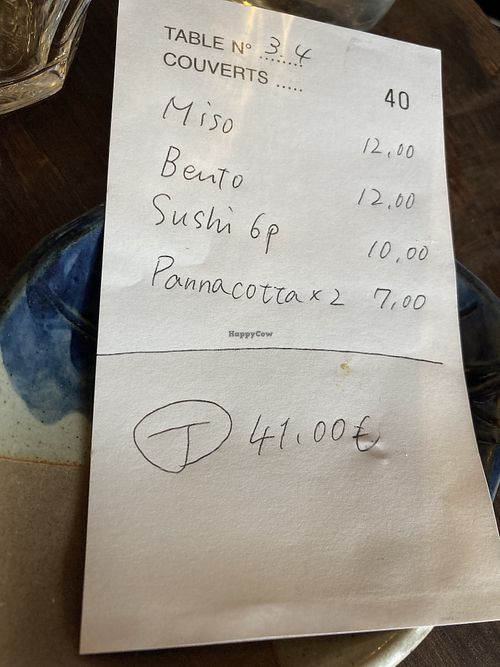 Bill at Itadakizen Paris in Paris