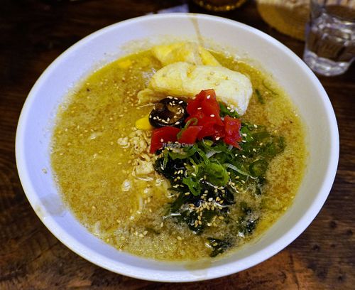 Miso ramen at Itadakizen Paris in Paris
