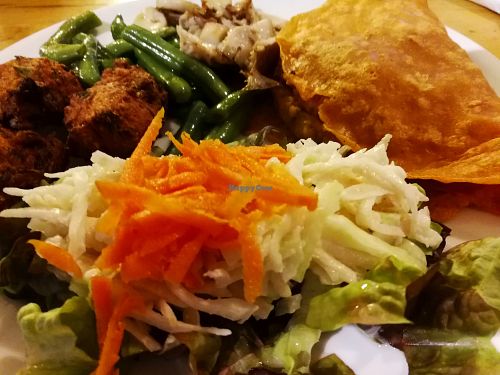 A typical daily menu.  at Water en Brood in The Hague