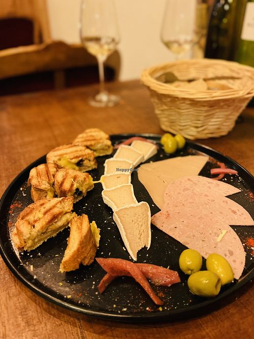 Charcuterie   at Raisin de Plus: Vegan Wine Bar in Bordeaux