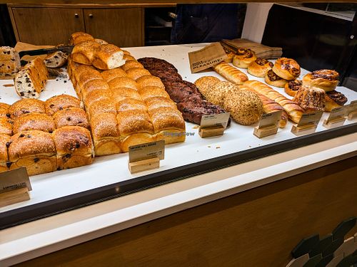 Some of the breads at Land & Monkeys -- Beaumarchais at Land & Monkeys - Beaumarchais in Paris