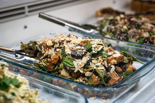 Different types of salads that change depending on the season at Land & Monkeys - Beaumarchais in Paris
