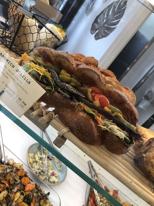 Sandwich gorilla  at Land & Monkeys - Beaumarchais in Paris