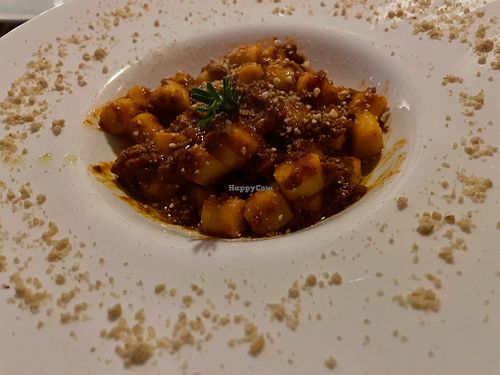 Gnocchi with ragu at Al Sanpietrino Trattoria in Lisbon