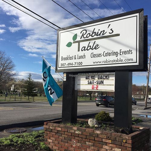 Robin's Table Biddeford Maine Restaurant HappyCow