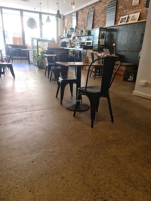 Inside at Three Hands Cafe in Brunswick