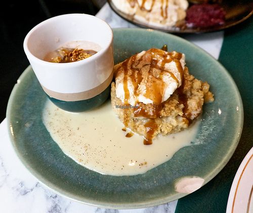 Crumble plate (from brunch) at Urban Greener in Paris