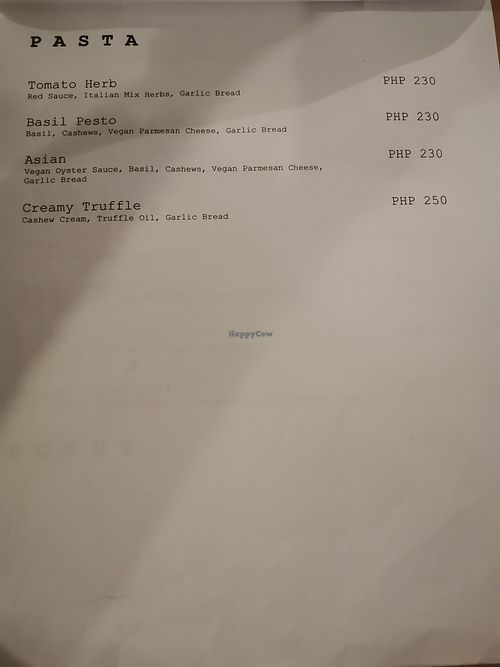 Menu 3 at Herbivore Coron in Coron