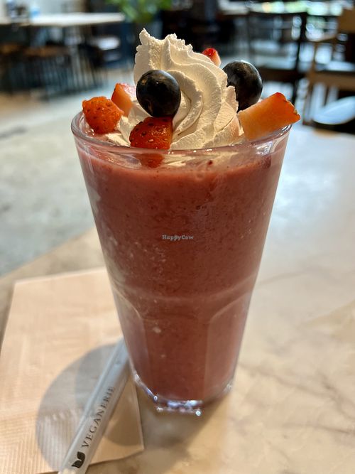 Mixed berries smoothie   at Veganerie - Nana in Bangkok