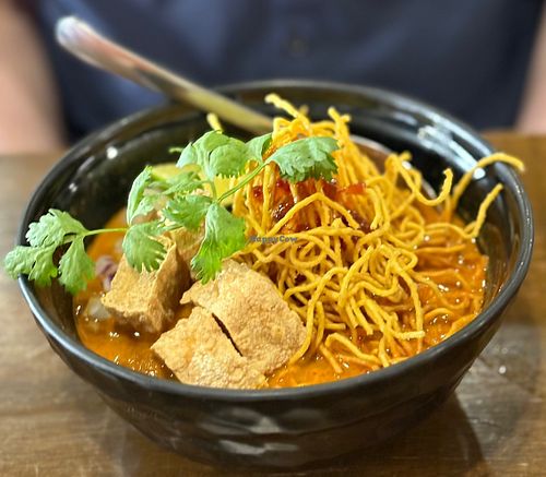 Khao Soi  #Veganuary at Veganerie - Nana in Bangkok