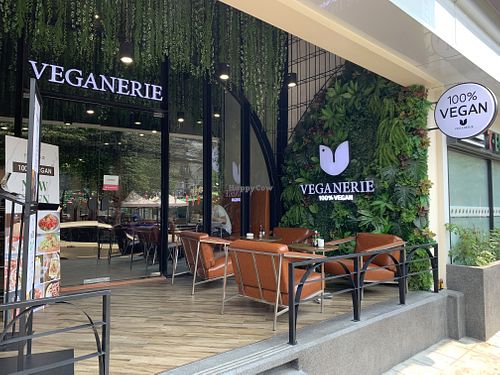 Outside at Veganerie - Nana in Bangkok