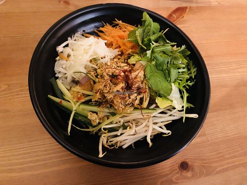 Rice noodle bowl at Viet Next Door in Berlin