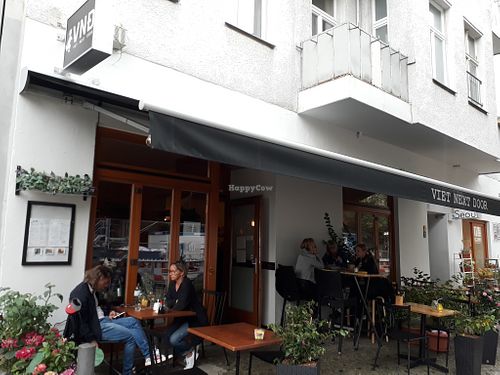 Outside at Viet Next Door in Berlin