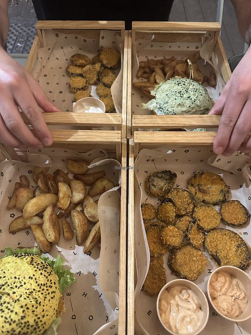   at Flower Burger in Rome