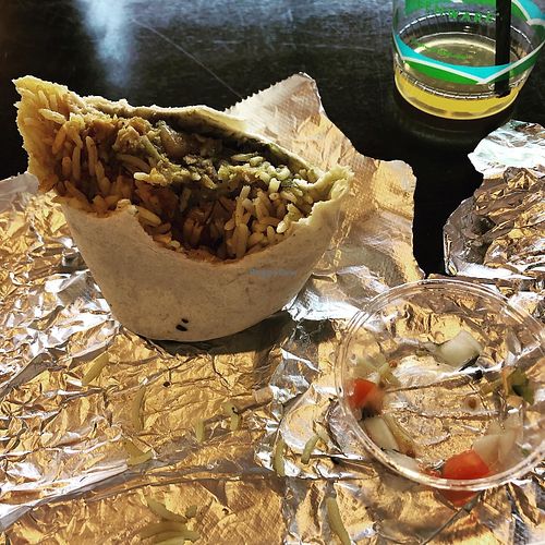 Couldn’t finish it all   at Curry Up Now in Decatur