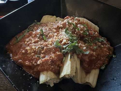 Manicotti   at Tarantino's Vegan in Las Vegas