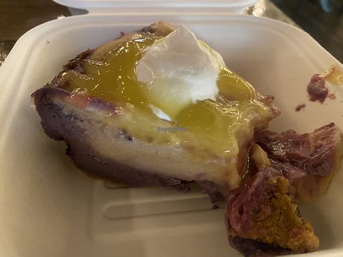 Lemon blueberry cheesecake   at Tarantino's Vegan in Las Vegas