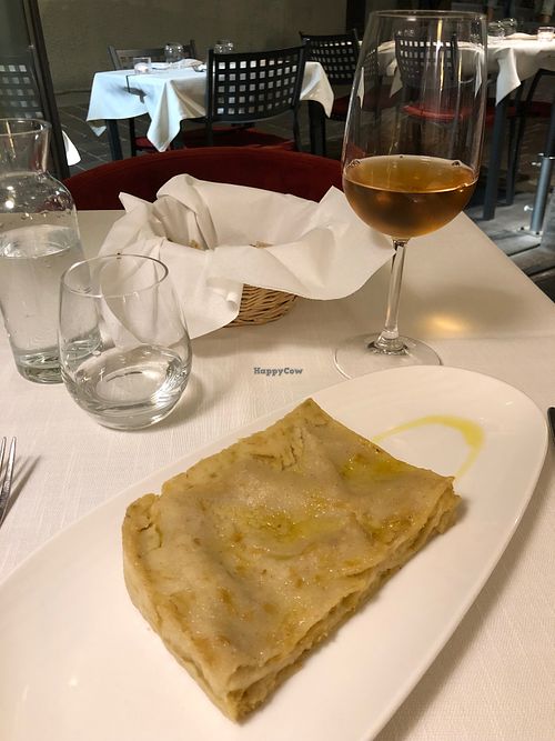 I think it was potato or fennel and something lasagne. Bad memory but it was quite nice. Very rich. at Il Lughino in Como