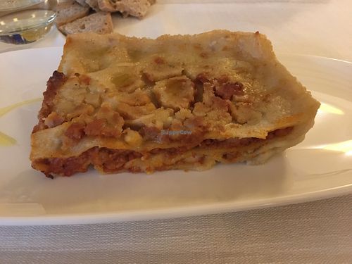 Lasagne alla bolognese  at Il Lughino in Como