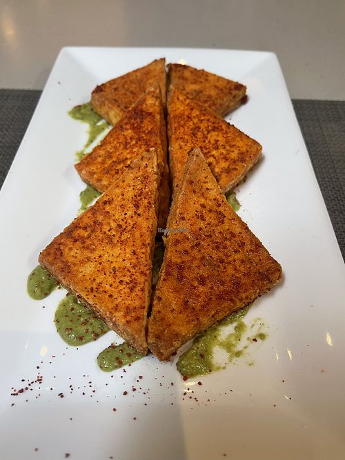 Smoked and fried tofu (large portion)  at Gertrude's in Phoenix