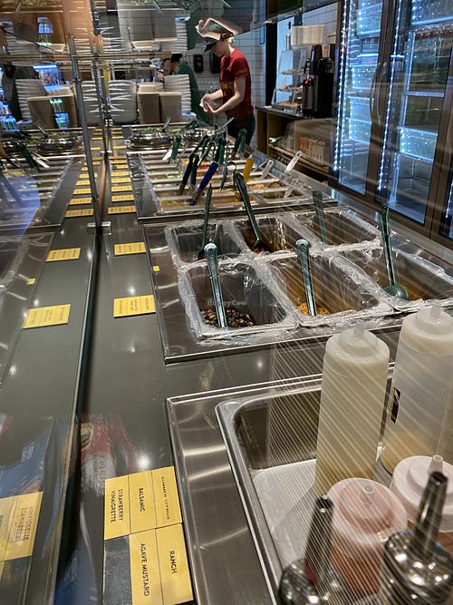 Food bar!! at Farmacy in Bozeman