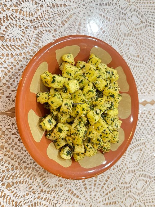 Batata Harra at Chez Le Libanais in Belfort