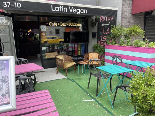 Outside   at Savage Sicko in Astoria