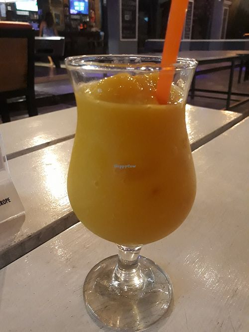 Mango shake at Asia Blue - The Tavern Hacienda in Koh Phangan