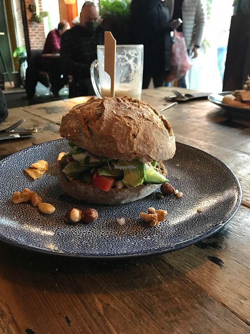 Avocado sandwich at Jells Lunchcafe in Middelburg