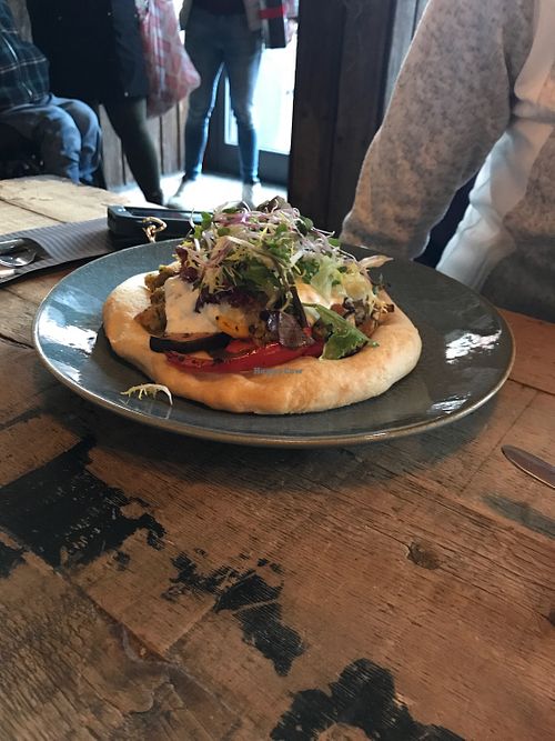 Falafel sandwich at Jells Lunchcafe in Middelburg