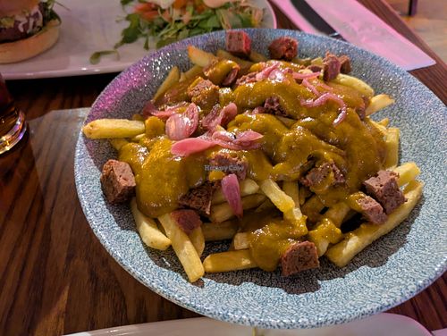 Katsu loaded fries at Slug & Lettuce in Portsmouth