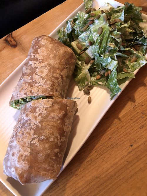 BLTA wrap 8/10  at Gracias Madre in San Francisco