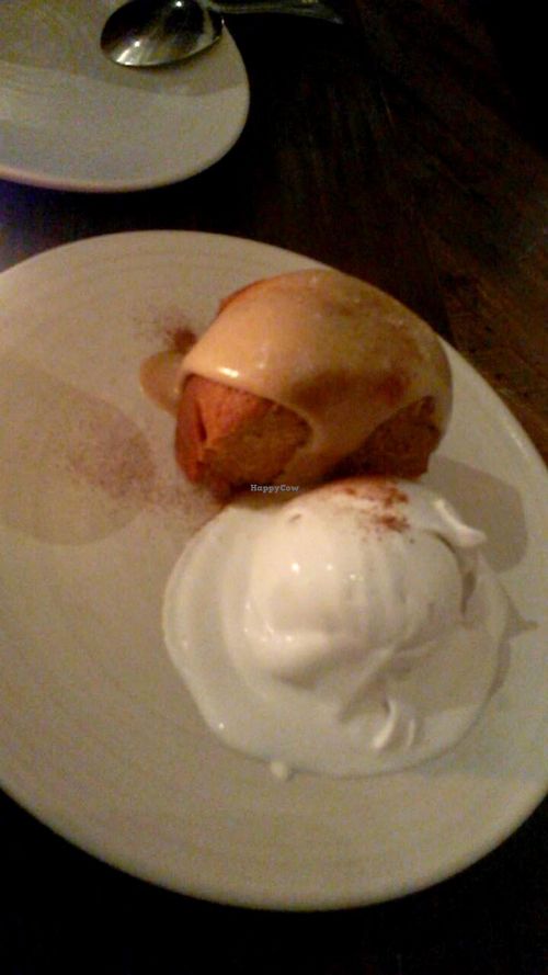 Amazing cake and ice cream at Gracias Madre in San Francisco