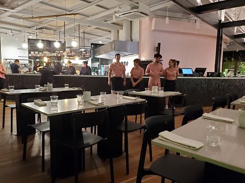 Inside at Mudra in Buenos Aires