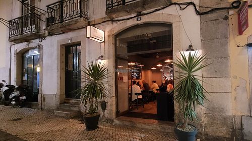 The restaurant at Valdo Gatti in Lisbon