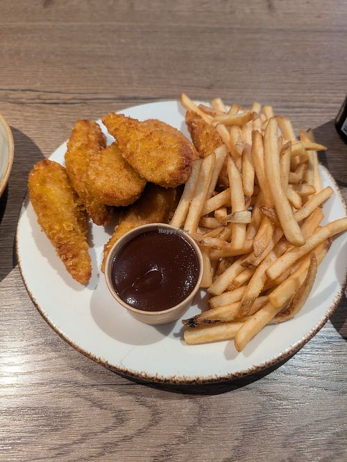 Kids meal at Papa's in Grindavik