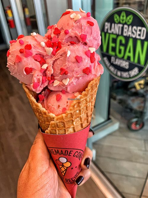 Strawberry Sorbet at Paradis in West Hollywood