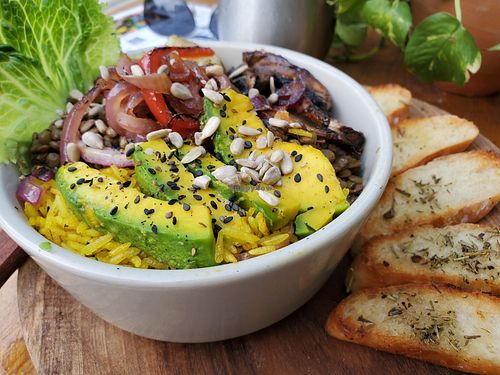 Bounty bowl at Liefs in Tulum