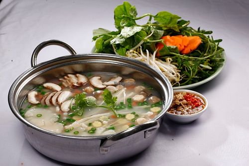 Lẩu cháo rau đắng at San May - Q10 in Ho Chi Minh City