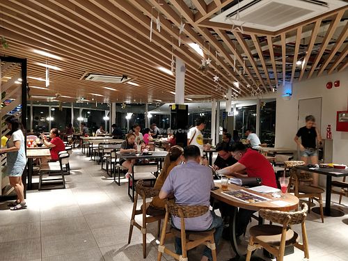 Café interior at  Fusion Spoon - Lakeside in West Singapore