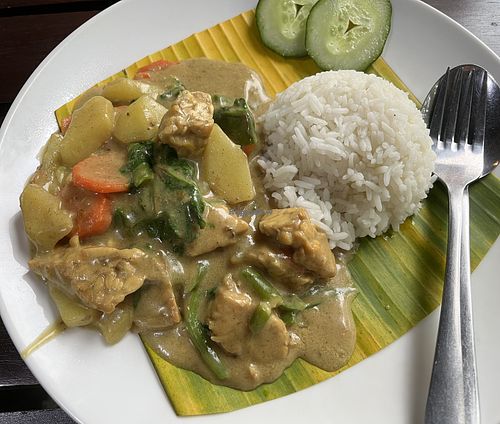 Tempeh Curry   at Warung Amed in Abang