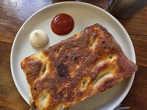 Mushroom melt at Woods in Bangalow
