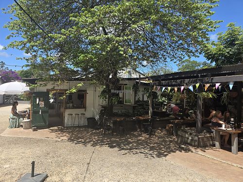 Outside at Woods in Bangalow