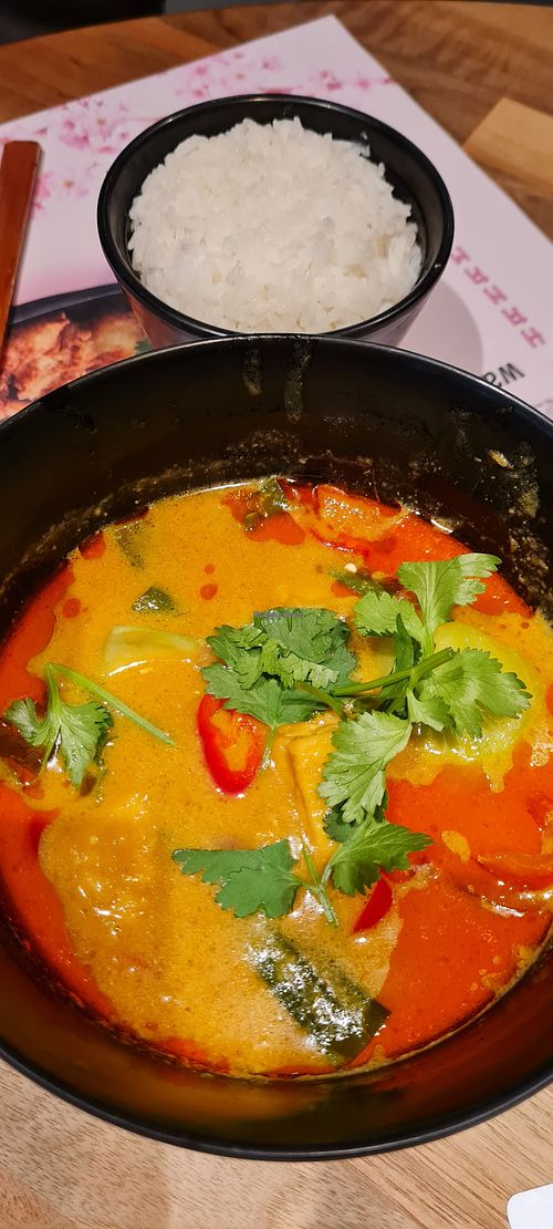 Tofu Curry at Wagamama in Brussels