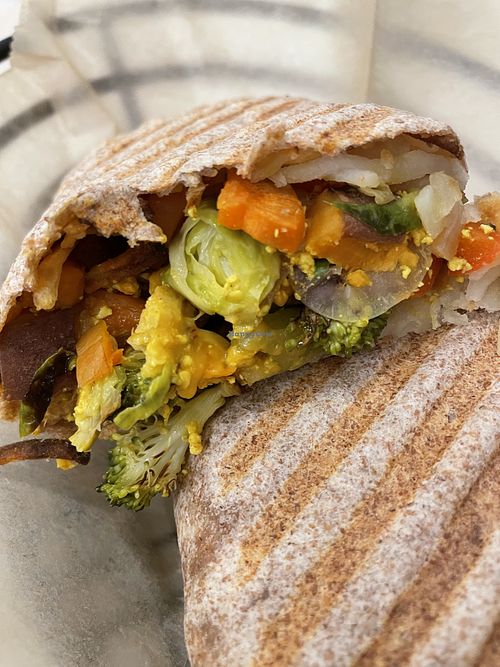 Breakfast burrito  at The Plant Based & Juice Bar in Danville